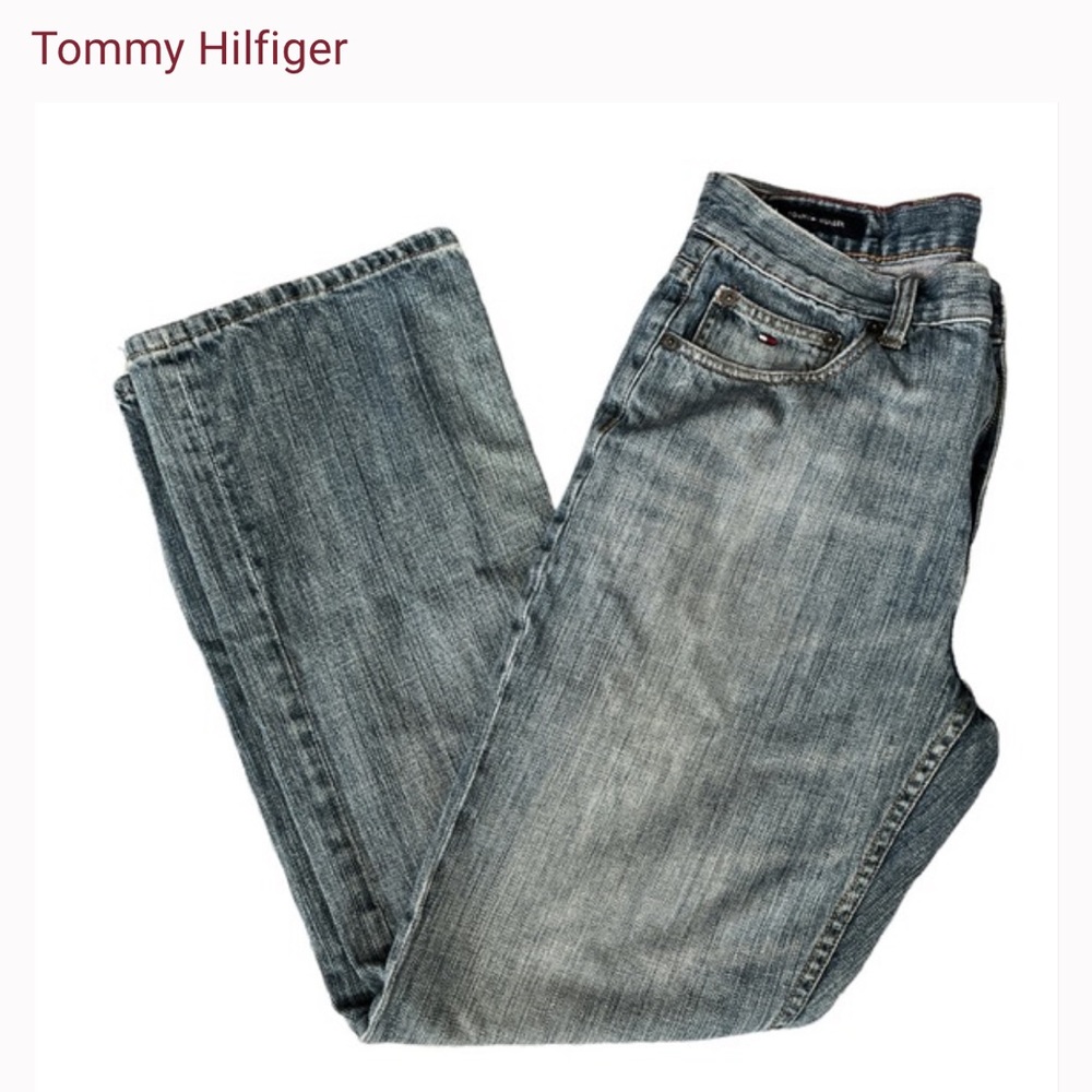 🎁 Tommy Hilfiger Denim Jeans Men’s 32x32 Classic Fit Straight Medium Wash🎁